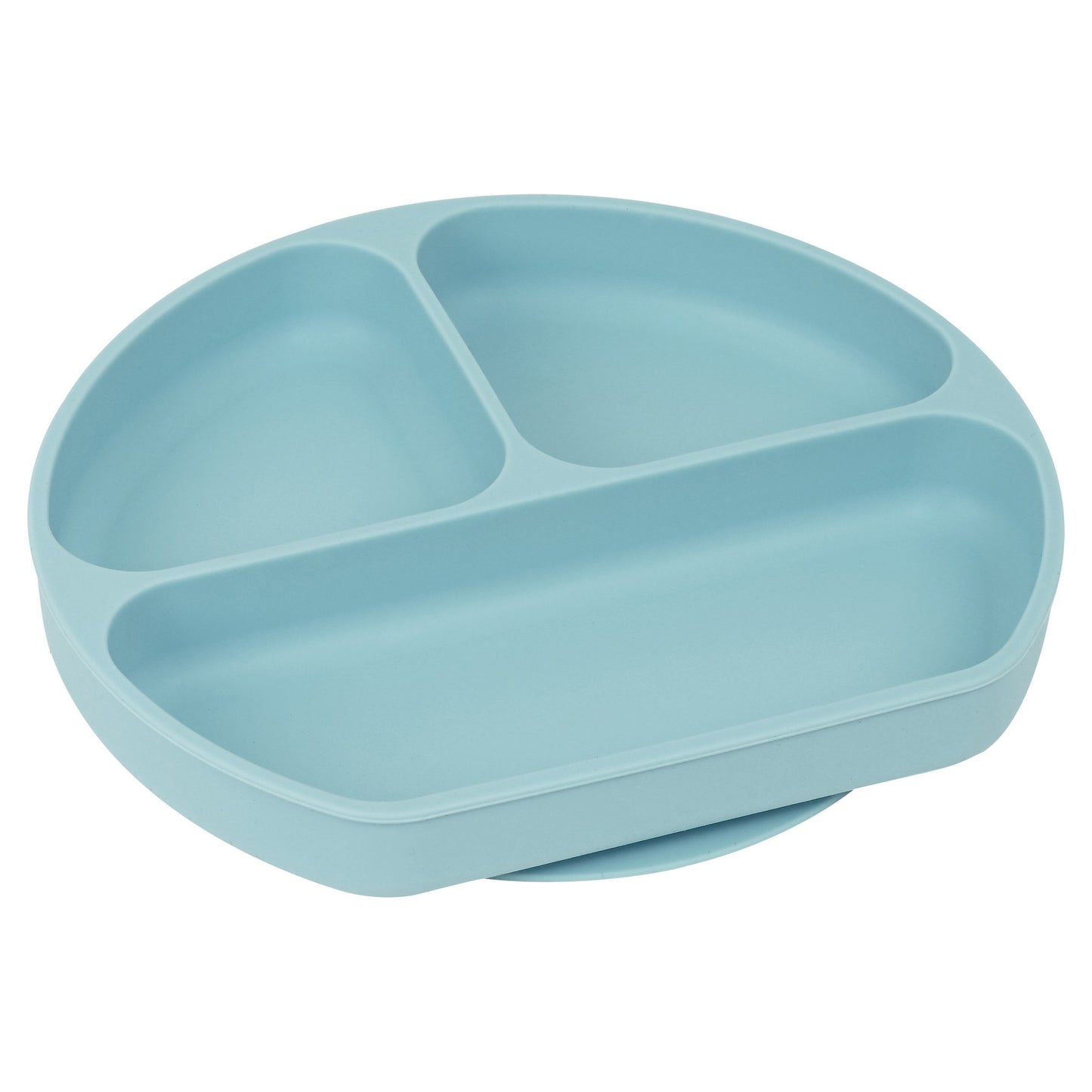 Teller Safta Bear Silikon Saugnapf Hellblau (20,5 x 2,5 x 18 cm)